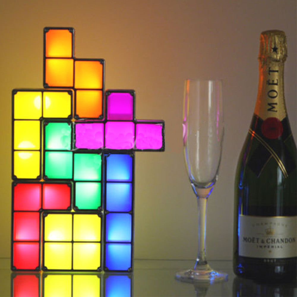 LED Tetris Lamp