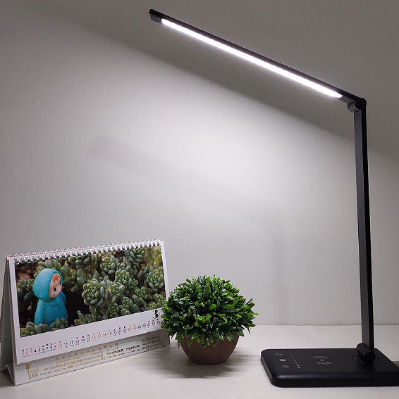 Wireless Charging Touch LED Desk Lamp