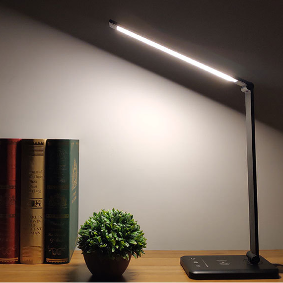 Wireless Charging Touch LED Desk Lamp