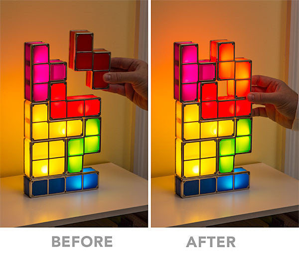 LED Tetris Lamp