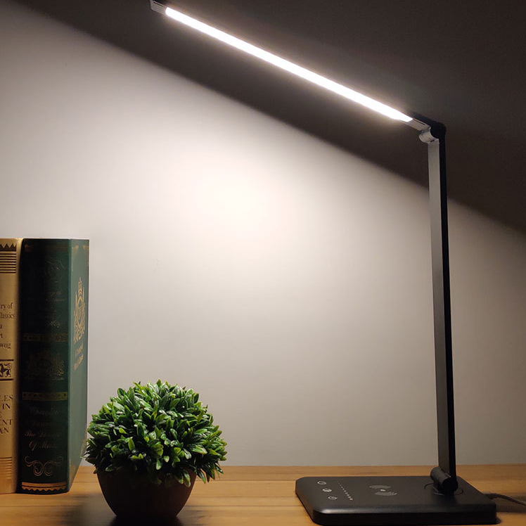 Wireless Charging Touch LED Desk Lamp